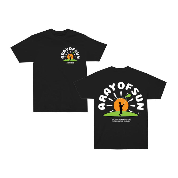 “BE THE SUN” A.R.O.S TEE (BLACK)
