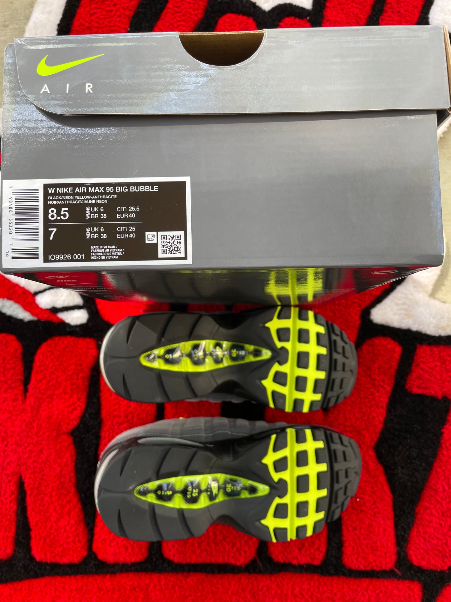 "NEON" AIR MAX 95 OG BIG BUBBLE (W)