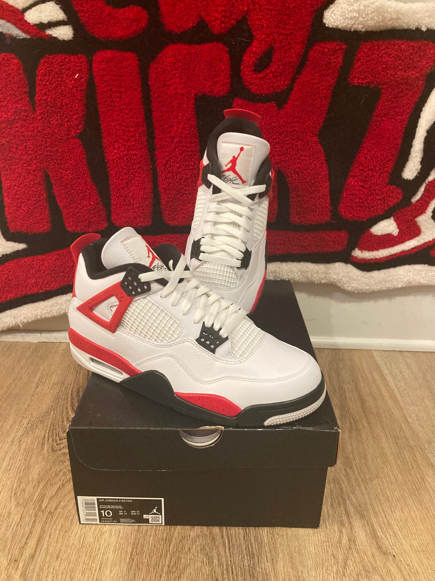 "RED CEMENT" RETRO 4's