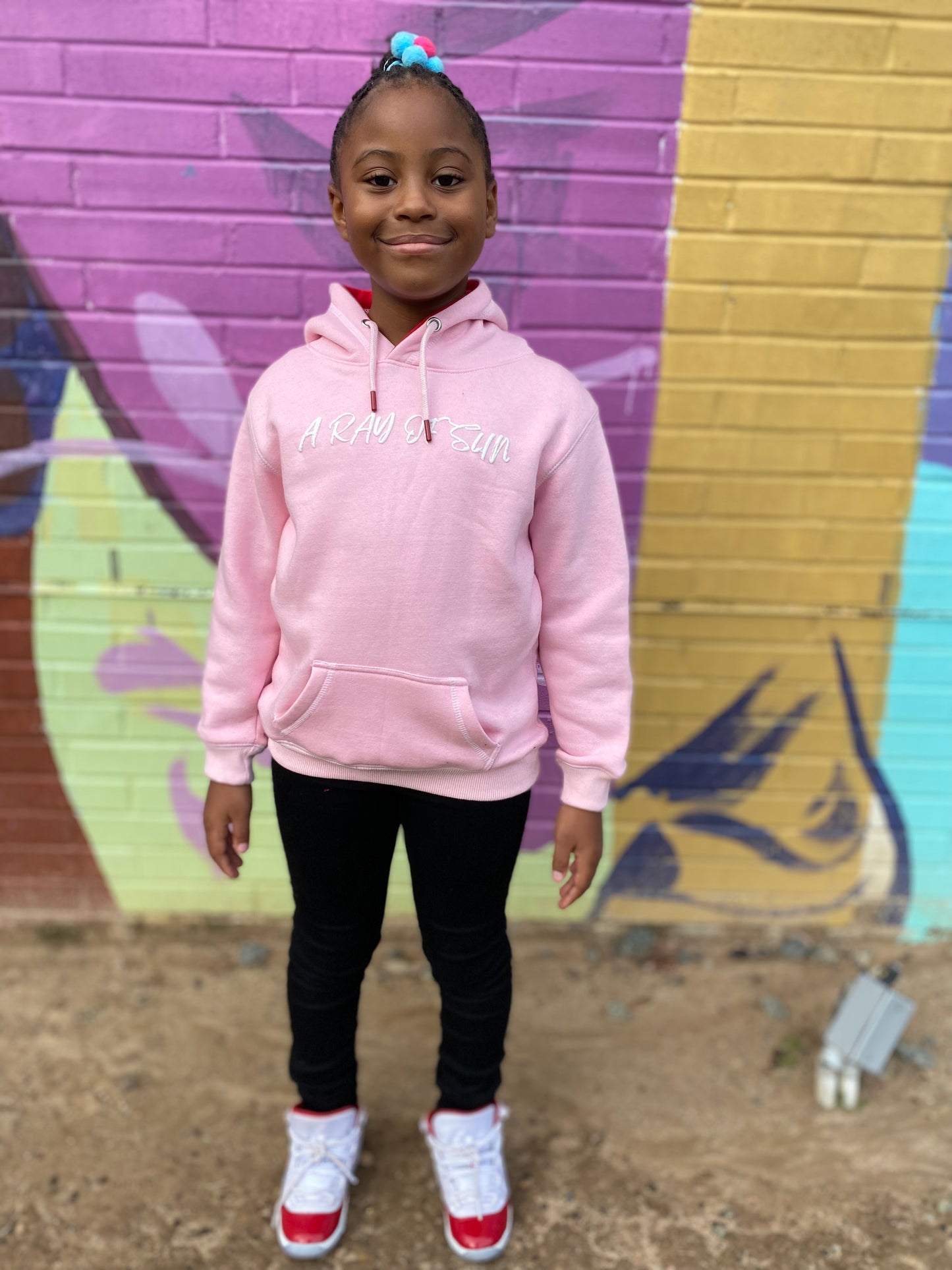 "SIGNATURE" A.R.O.S PUFF PRINT KIDS HOODIE