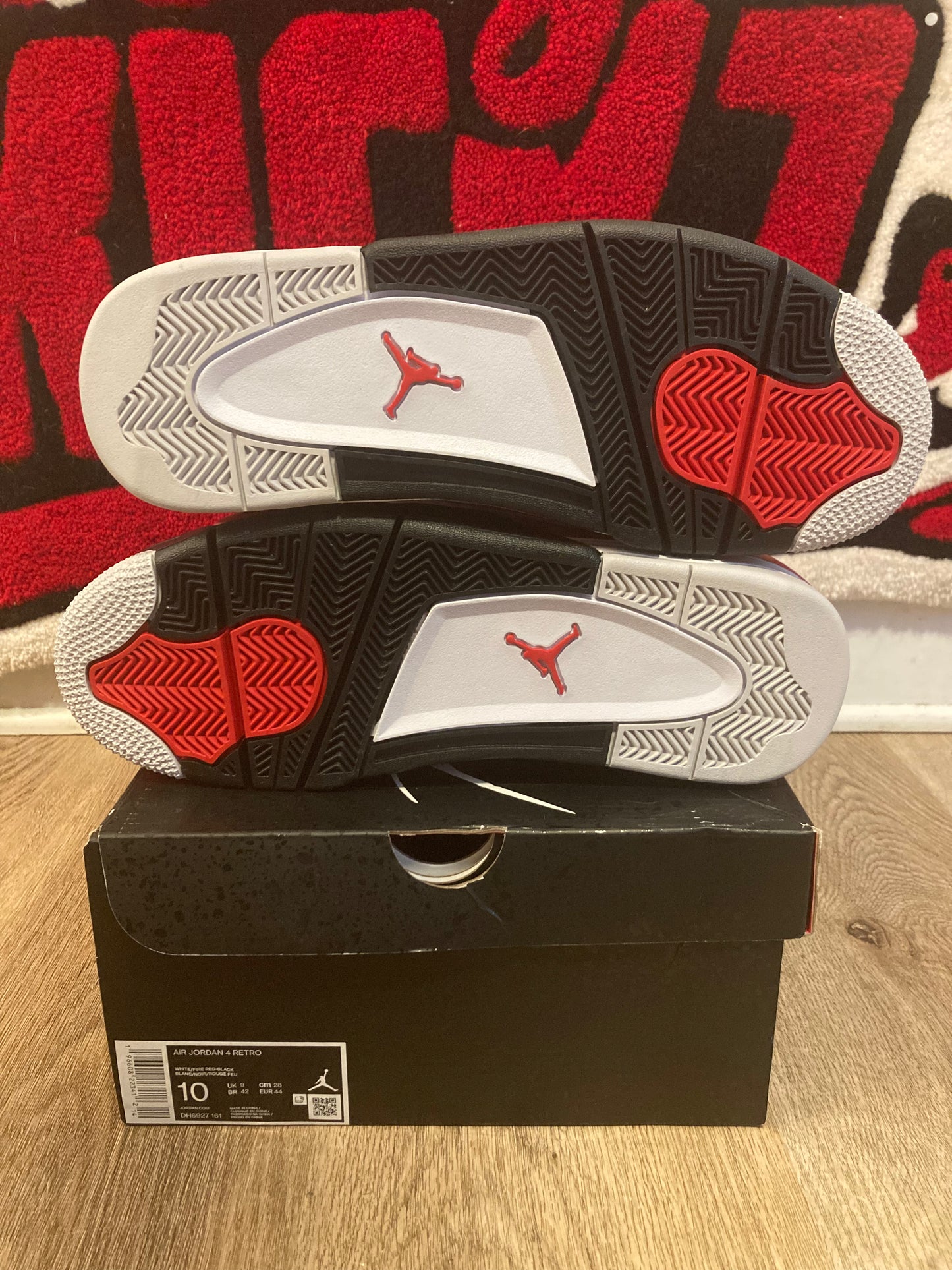 "RED CEMENT" RETRO 4's