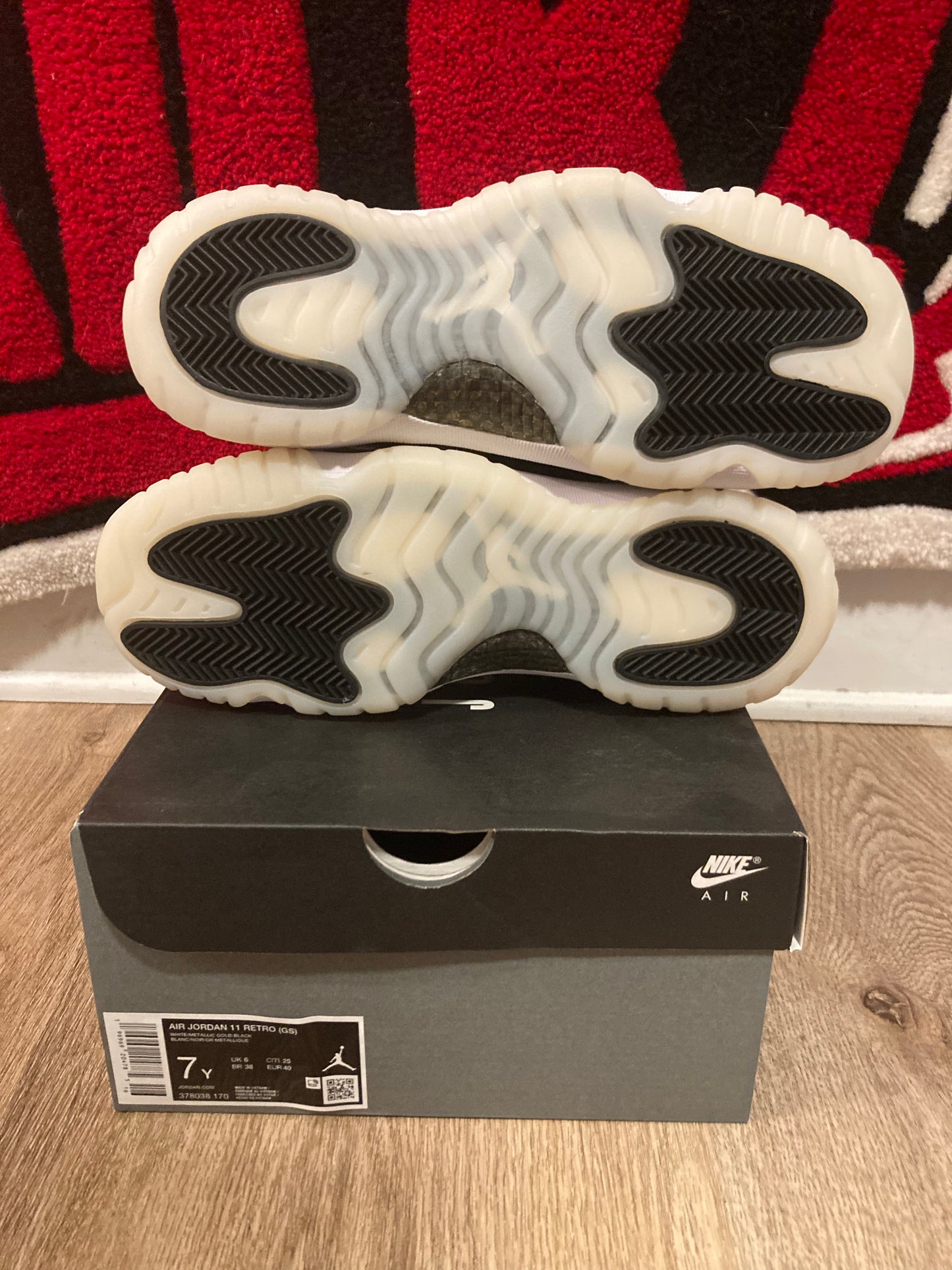 "GRATITUDE" RETRO 11's (GS)