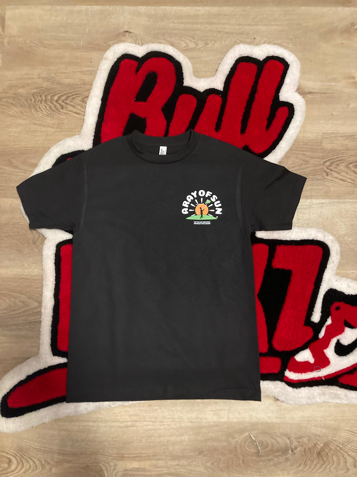 “BE THE SUN” A.R.O.S TEE (BLACK)