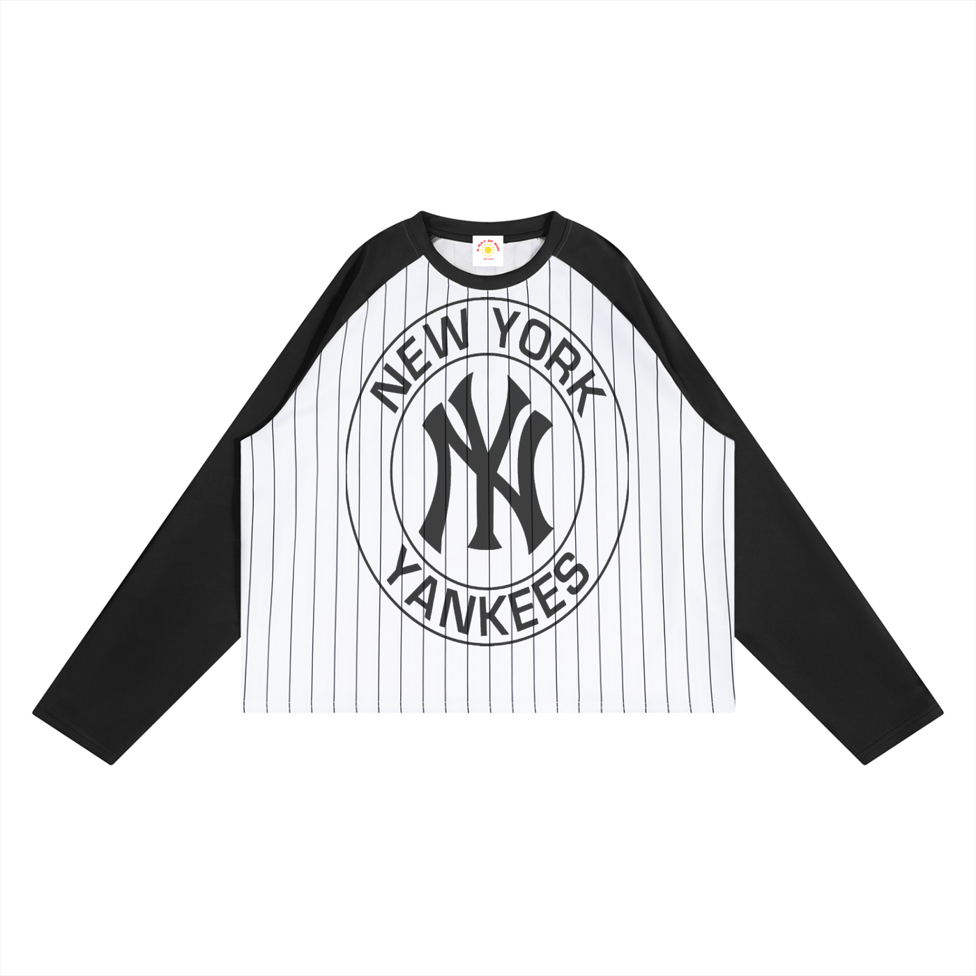 VINTAGE PINSTRIPE BASEBALL TEE