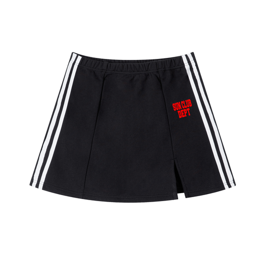 SUN CLUB DEPT VARSITY MINI SKIRT (BLK)