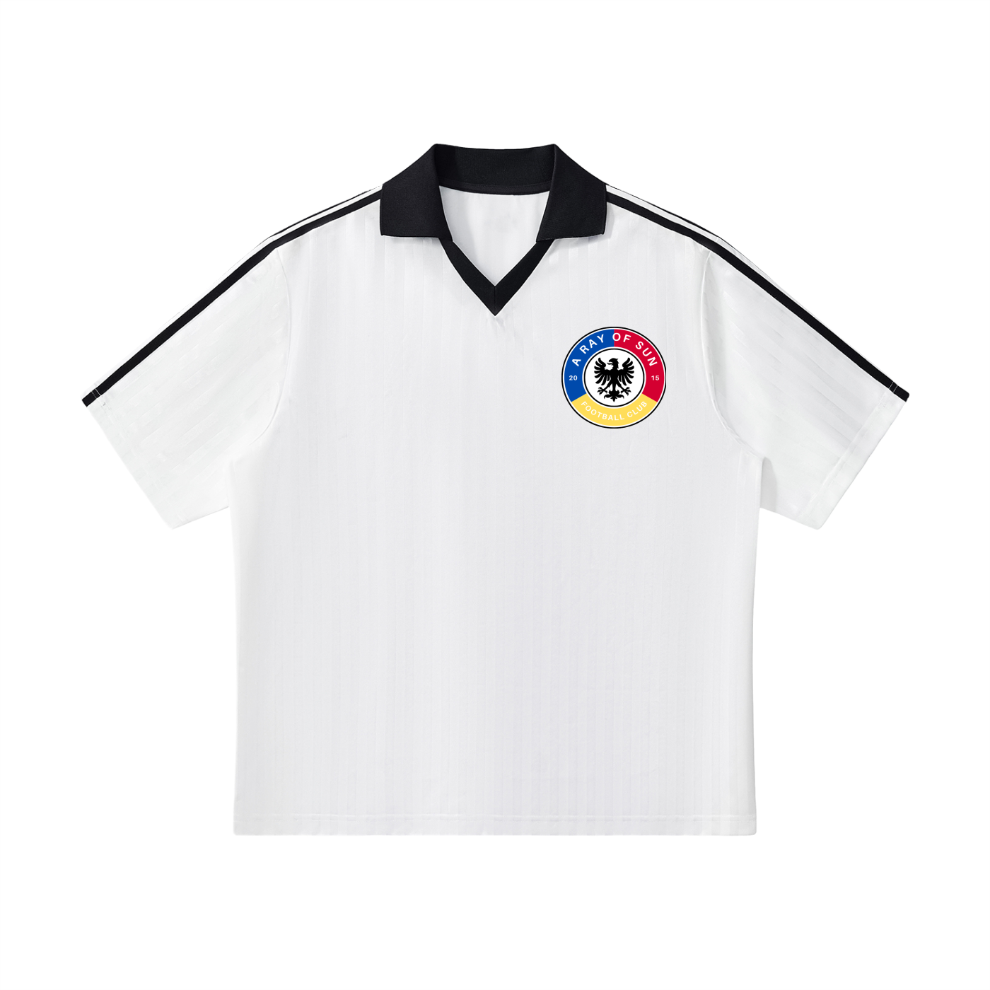 A RAY OF SUN RETRO SOCCER JERSEY