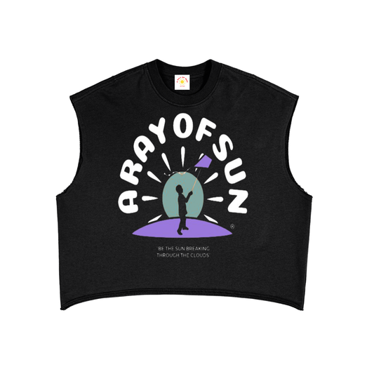"BE THE SUN"  Sleeveless Graphic Tee