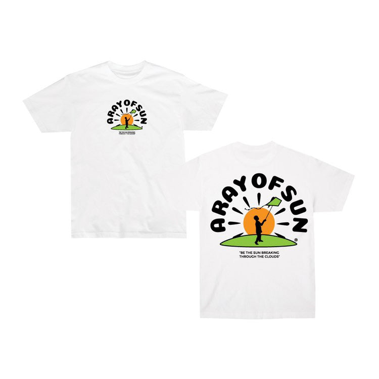 “BE THE SUN” A.R.O.S TEE (WHITE)