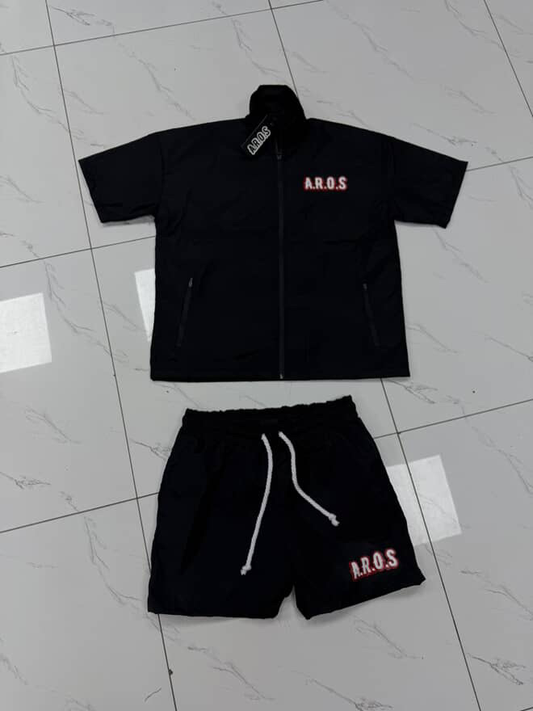 A RAY OF SUN WINDBREAKER SHORT SET