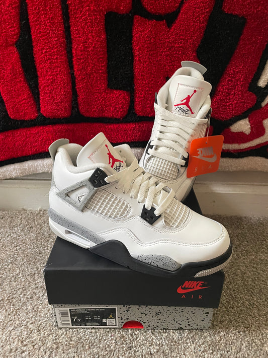 "WHITE CEMENT" RETRO 4 OG (GS)