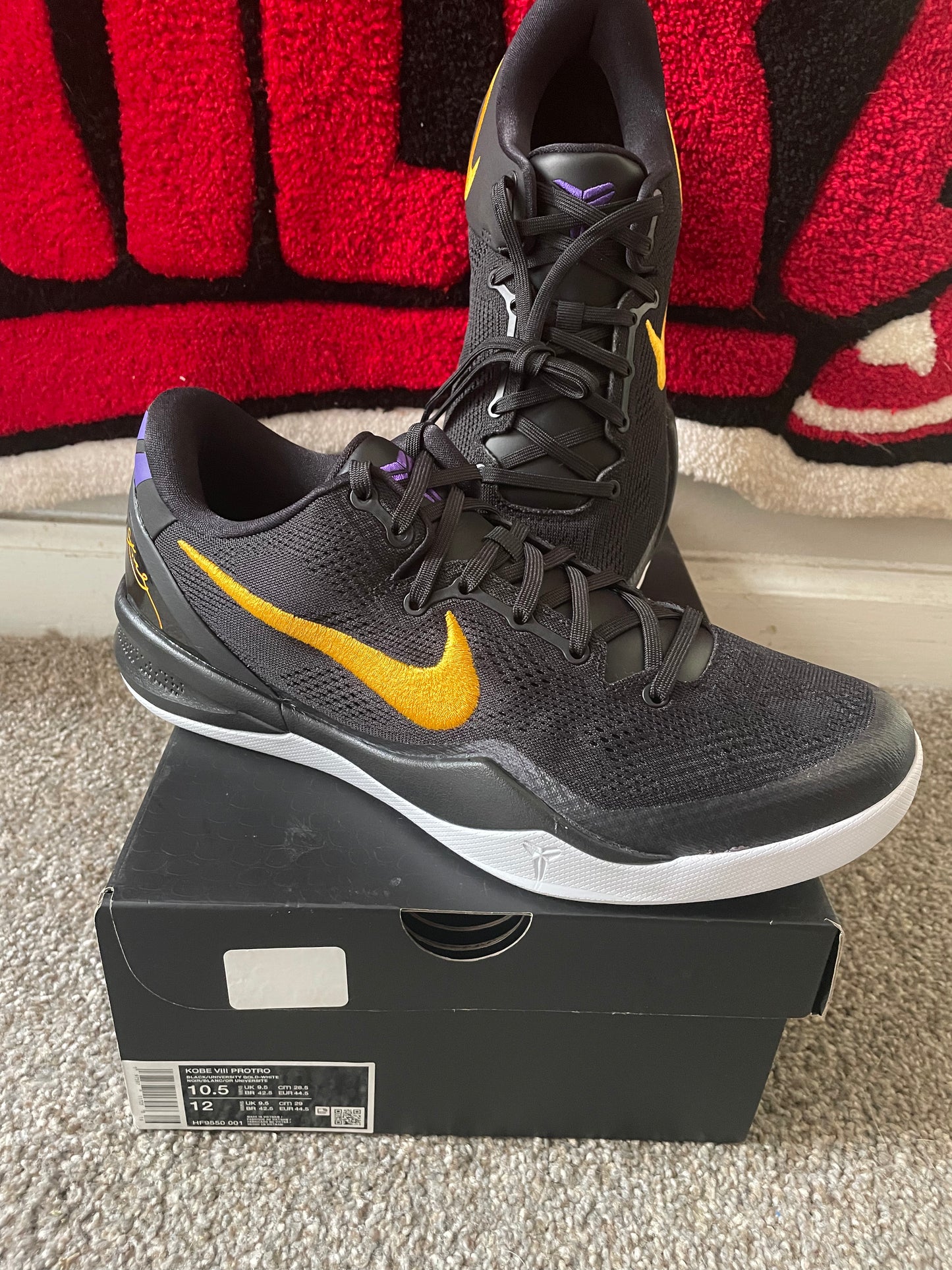"LAKERS AWAY" KOBE PROTRO 6