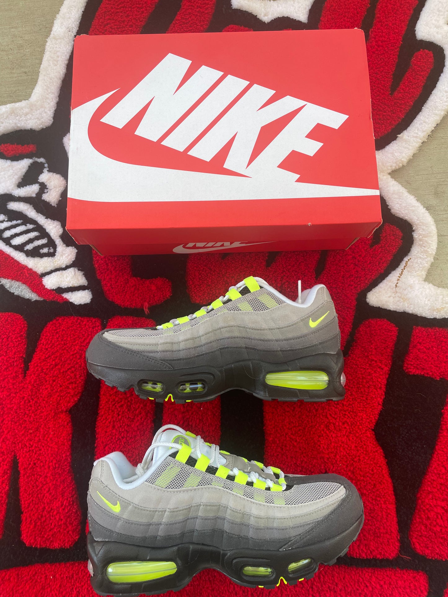 "NEON" AIR MAX 95 OG BIG BUBBLE (GS)