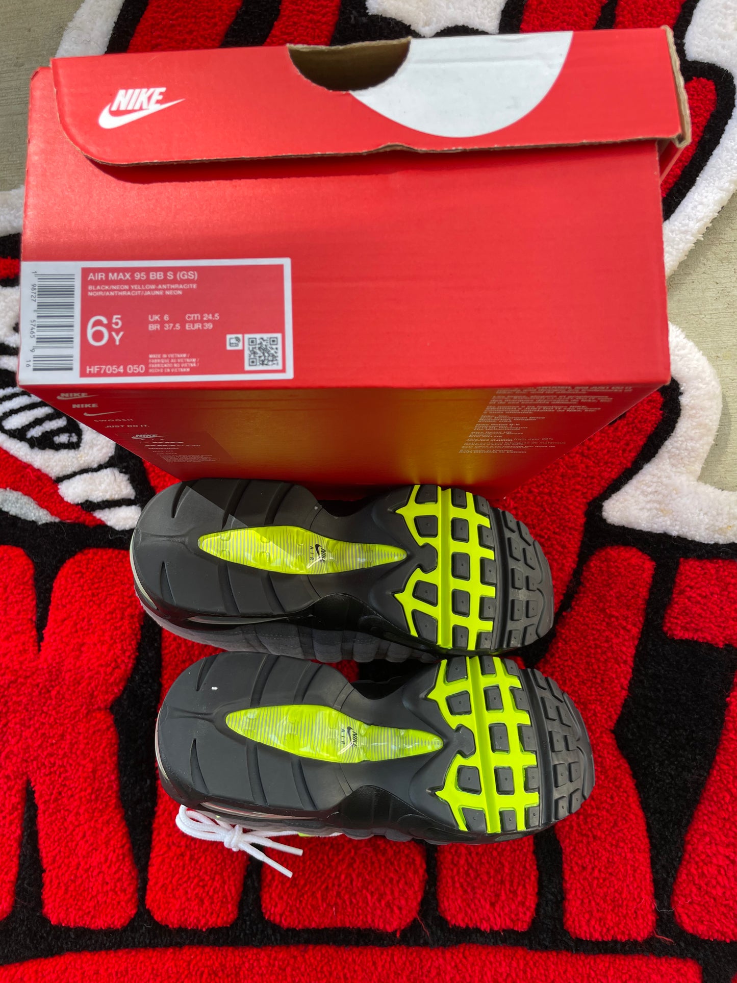 "NEON" AIR MAX 95 OG BIG BUBBLE (GS)