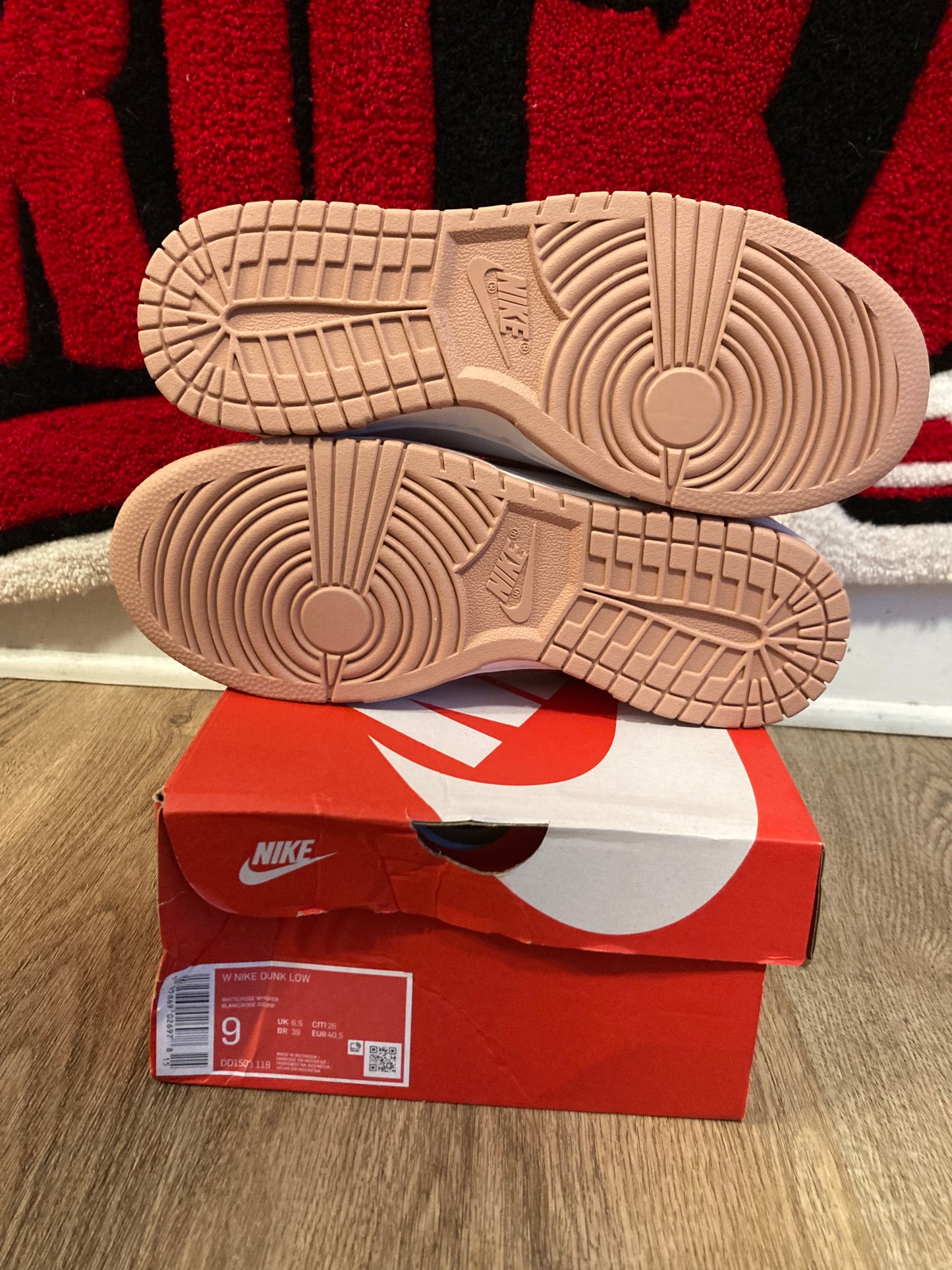 "ROSE WHISPER" DUNK LOW (W)