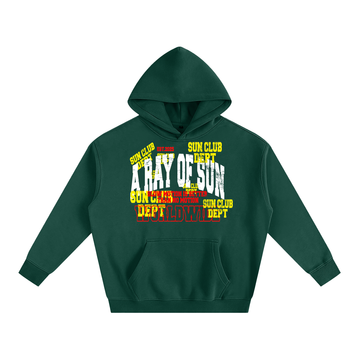 A RAY Of SUN "SUN CLUB DEPT" HOODIE