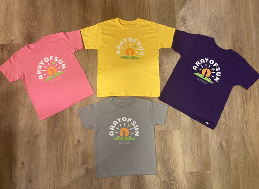 "BE THE SUN" A.R.O.S KIDS TEE