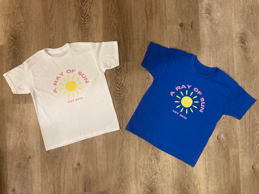 "SHINE BRIGHT" A.R.O.S KIDS TEE