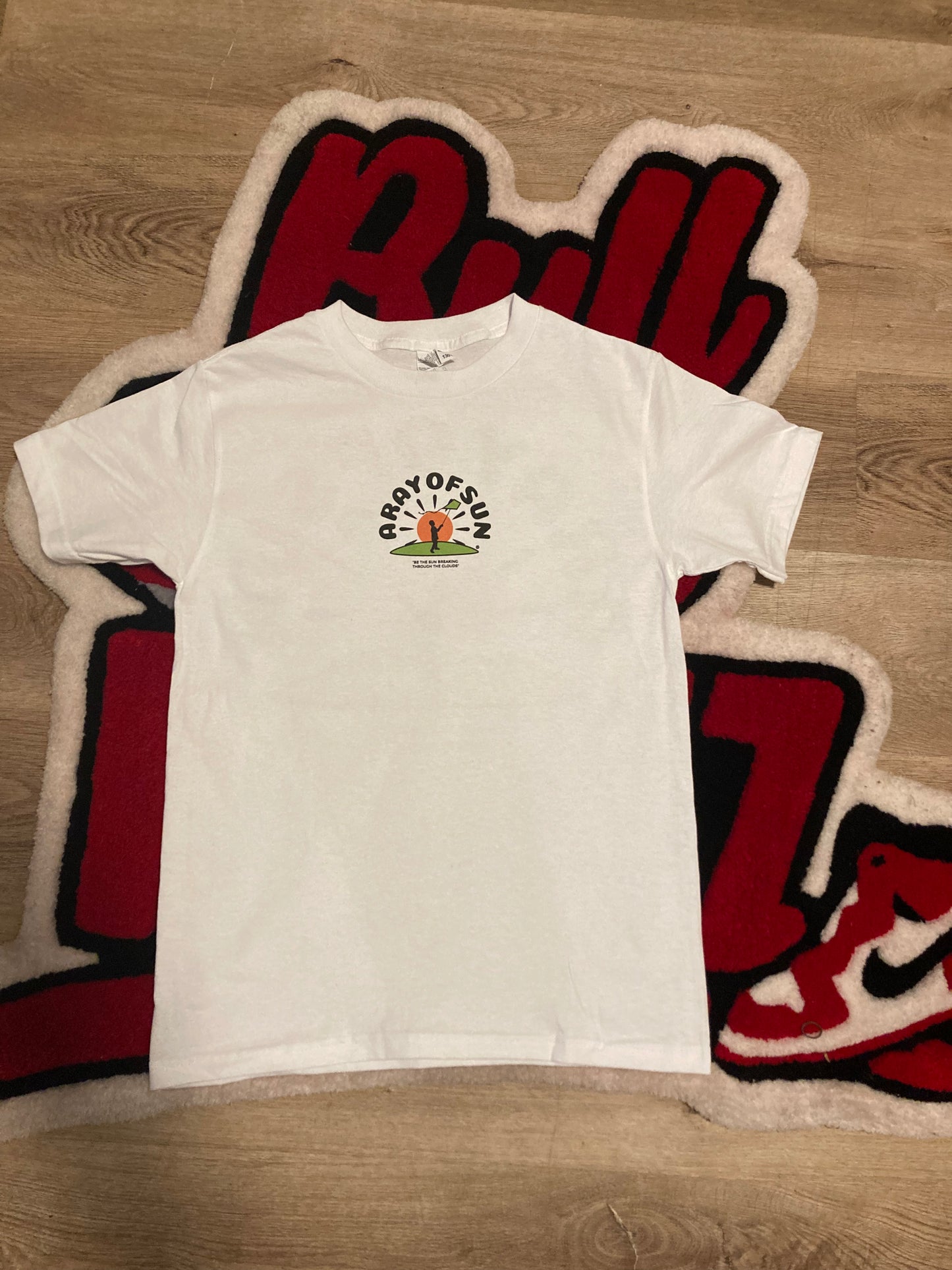 “BE THE SUN” A.R.O.S TEE (WHITE)