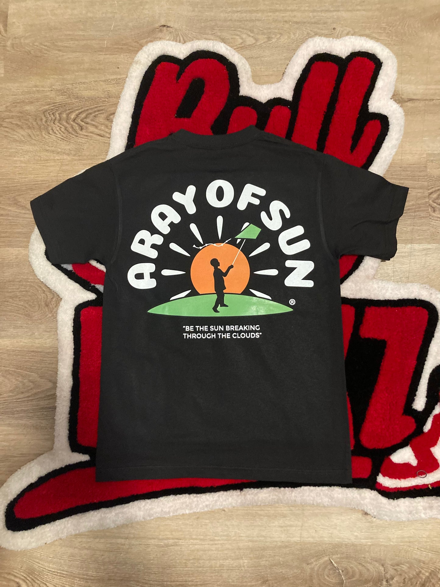 “BE THE SUN” A.R.O.S TEE (BLACK)
